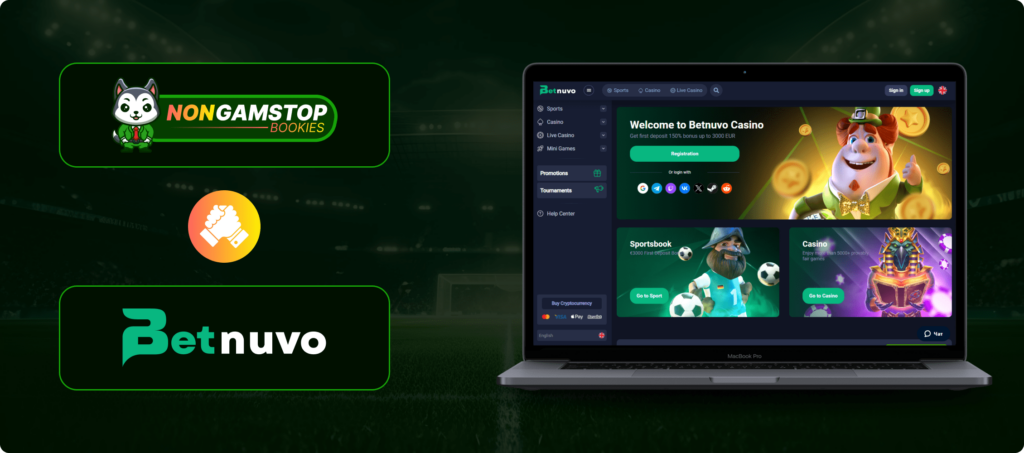 Betnuvo betting site banner