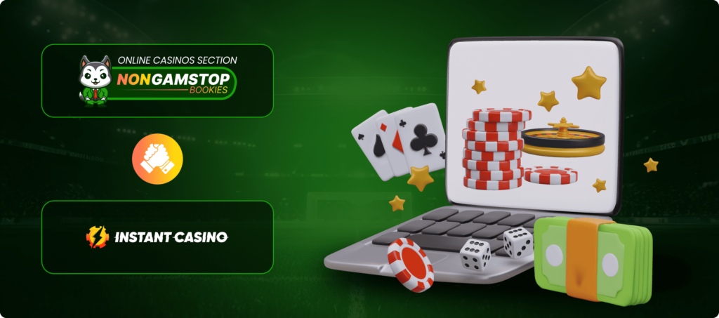 Instant Casino  Interface  banner