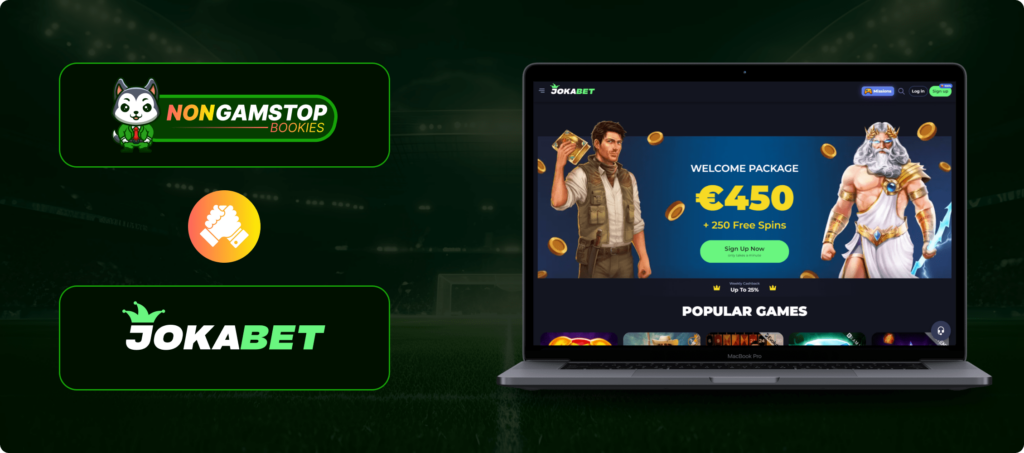 Jokabet betting site banner