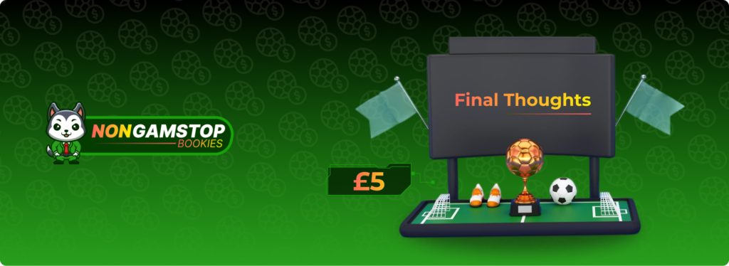 Bookies with Minimum Deposit £5 banner