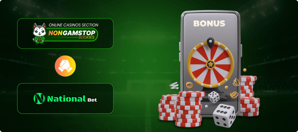 Nationalbet Casino  Bonuses Banner