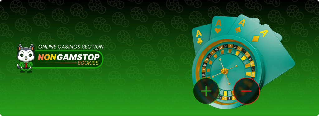 Roulette Online Casinos Not on GamStop: Pros and Cons Banner